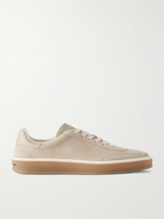 Beige sneakers from Loro Piana