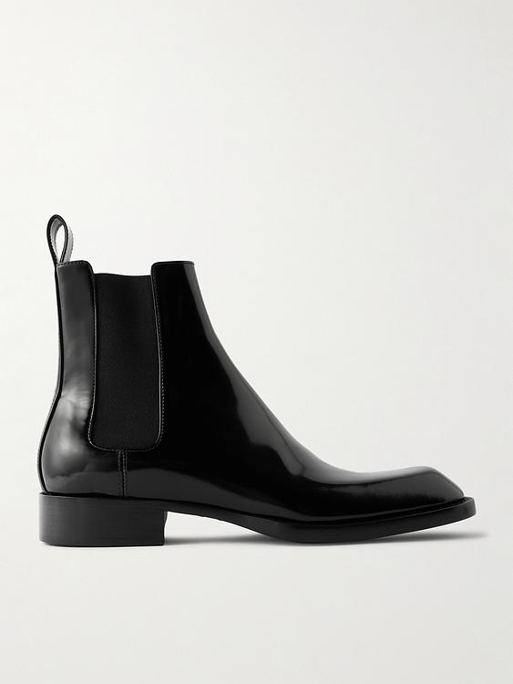 Black chelsea boots from Saint Laurent