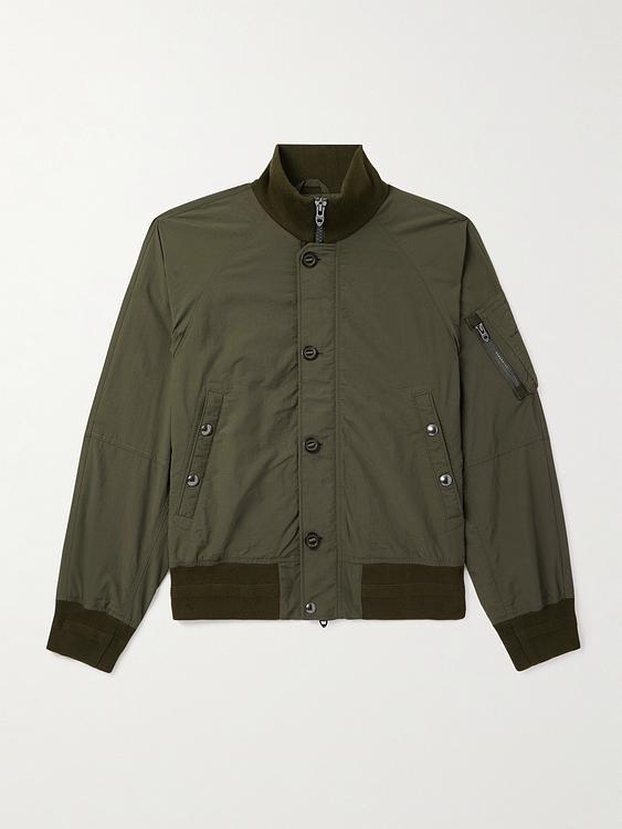 Dark green bomber jacket from Polo Ralph Lauren