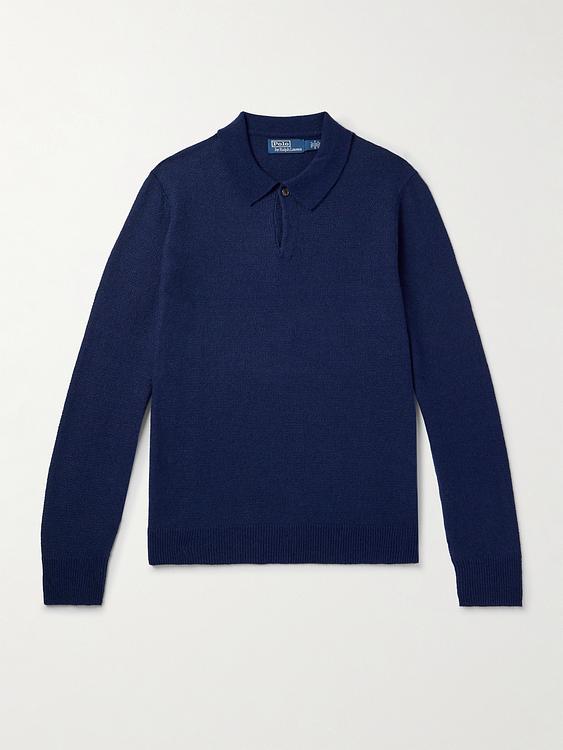 Dark blue cashmere sweater from Polo Ralph Lauren