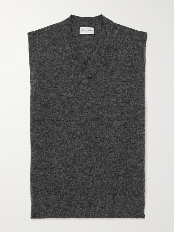 Dark grey pullover from Oliver Spencer