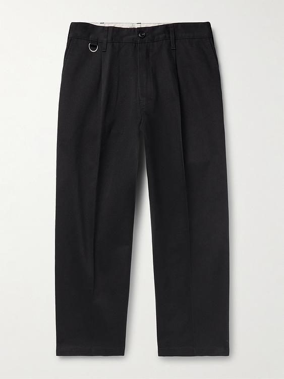 Black casual trousers from Neighborhood