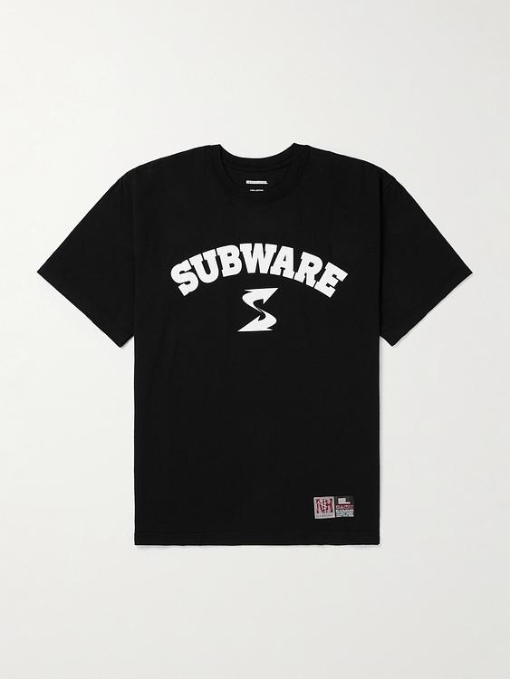 Print black t-shirt from Neighborhood