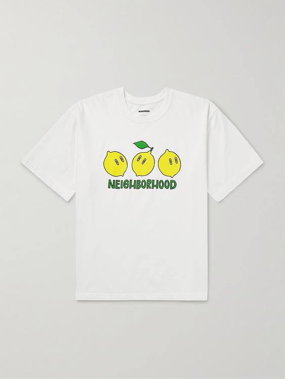 Print white t-shirt from Neighborhood
