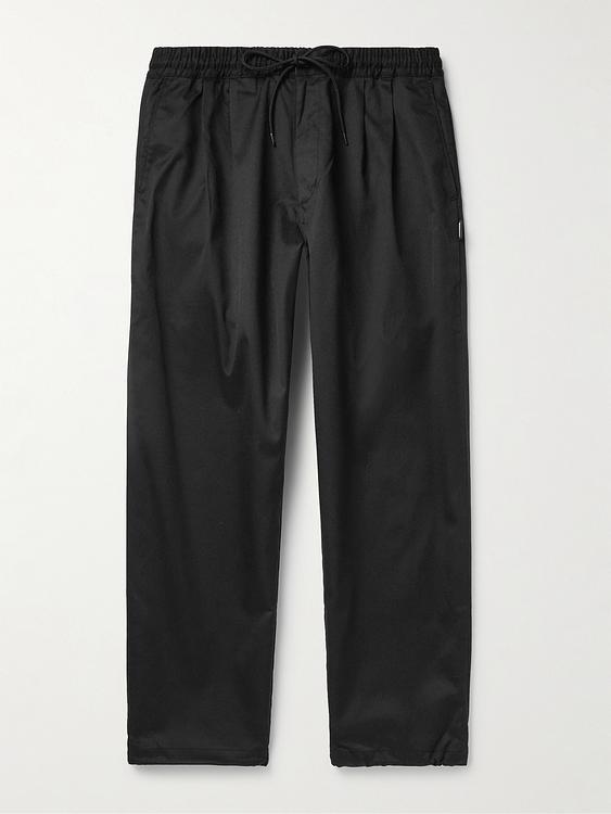 Black drawstring trousers from Neighborhood