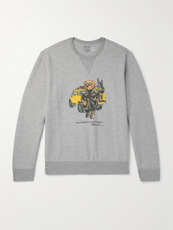 Print grey sweatshirt from Polo Ralph Lauren