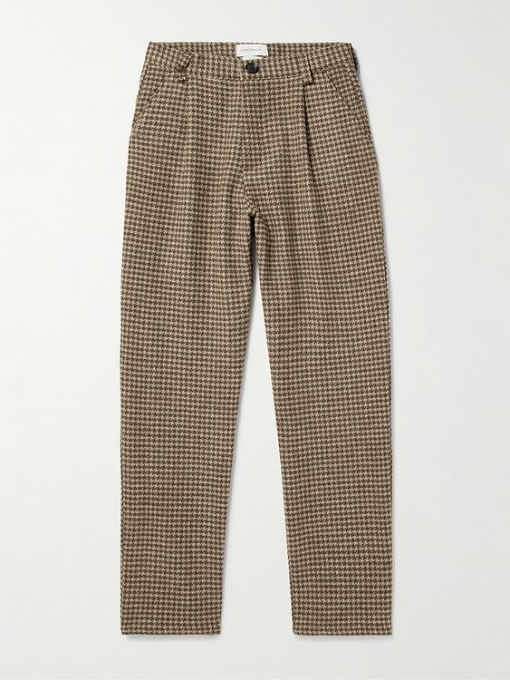 Dark green formal trousers from Oliver Spencer