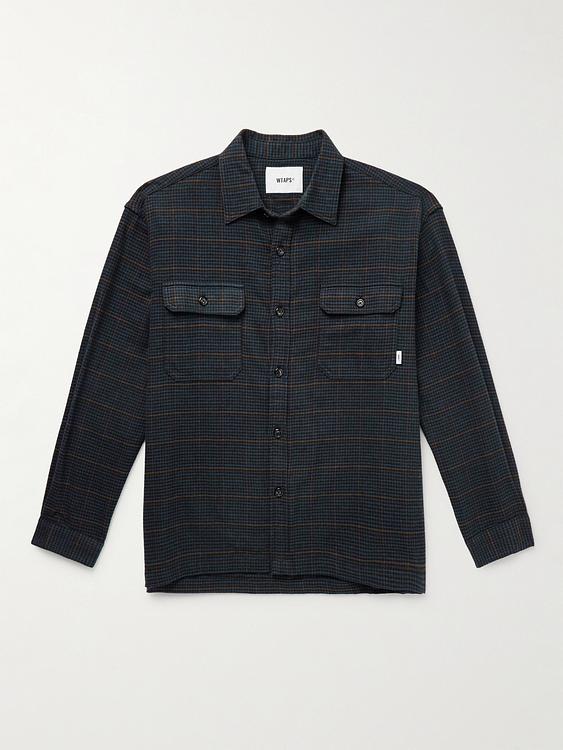 Black flannel shirt from Wtaps®