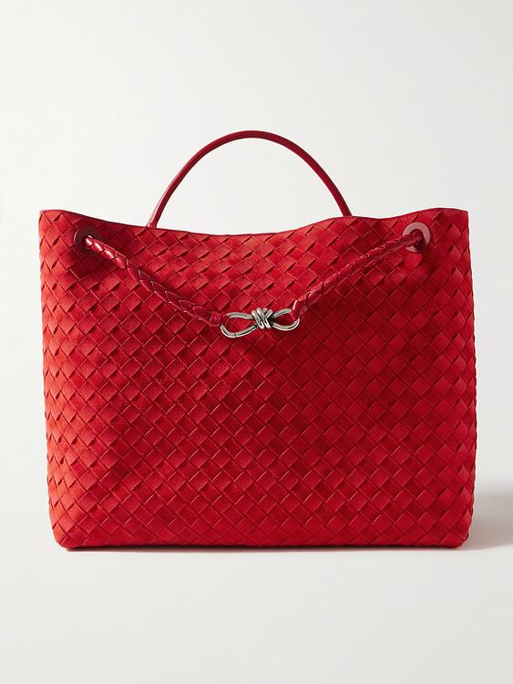 Brown tote bag from Bottega Veneta