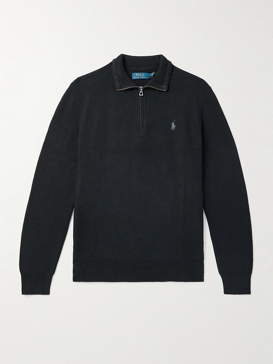 Black half-zip from Polo Ralph Lauren