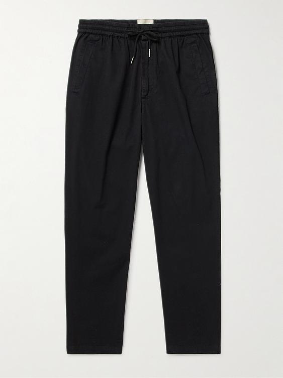 Black drawstring trousers from Folk