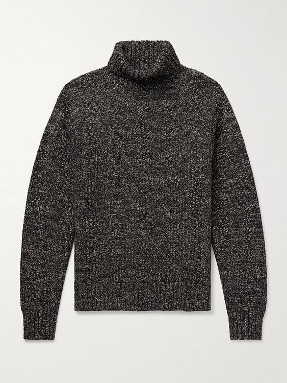 Black turtleneck from RRL