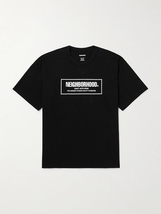 Print black t-shirt from Neighborhood