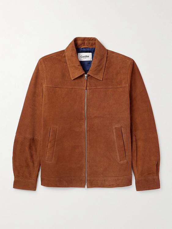 Dark red casual jacket from Corridor