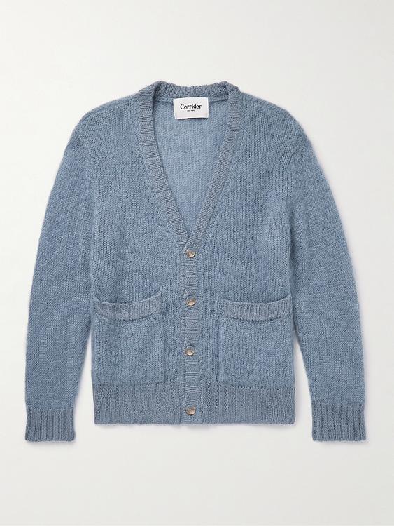 Blue cardigan from Corridor