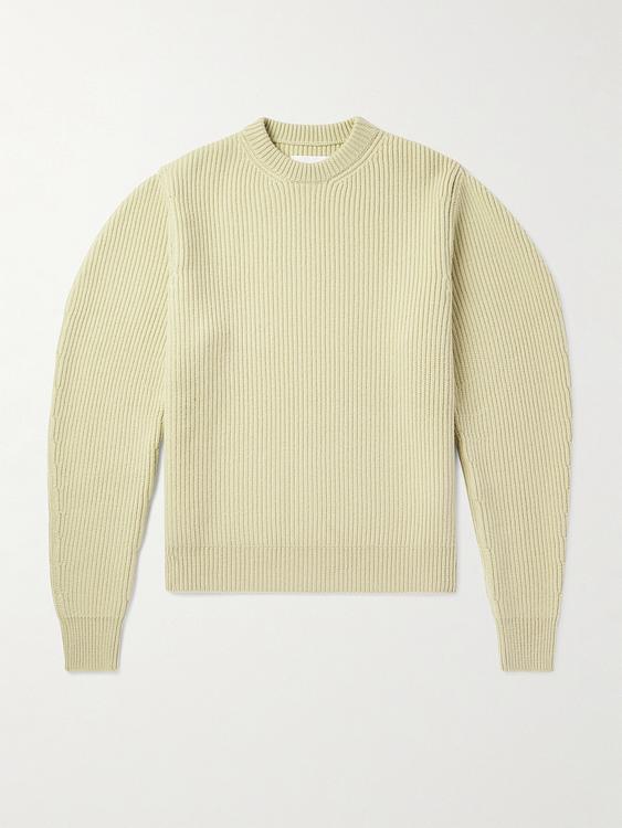 Beige sweater from Jil Sander