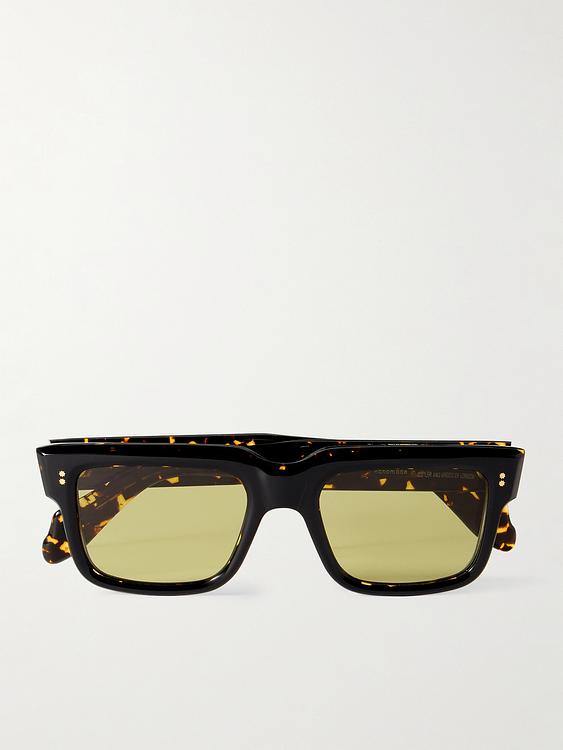 Dark brown d-frame sunglasses from Cutler and Gross
