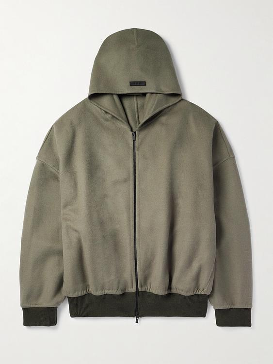 Taupe hooded sweatshirt from Fear Of God