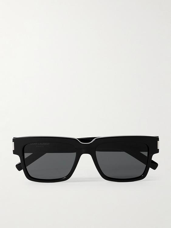 Black d-frame sunglasses from Saint Laurent
