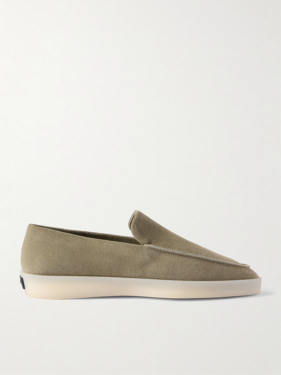 Taupe loafers from Fear Of God