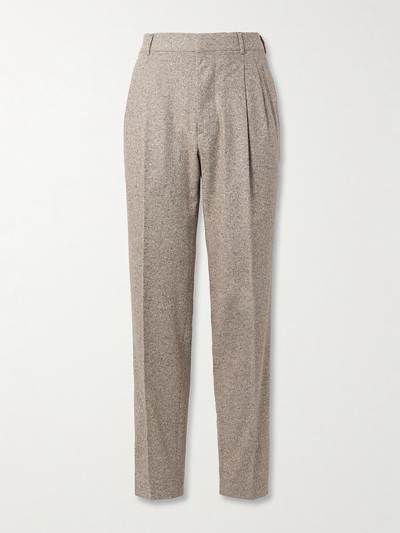 Grey suit trousers from Umit Benan B+