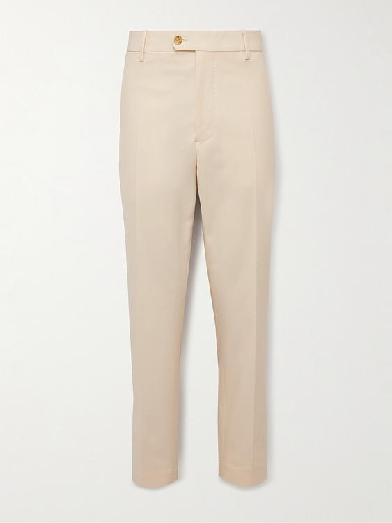 Beige chinos from Umit Benan B+
