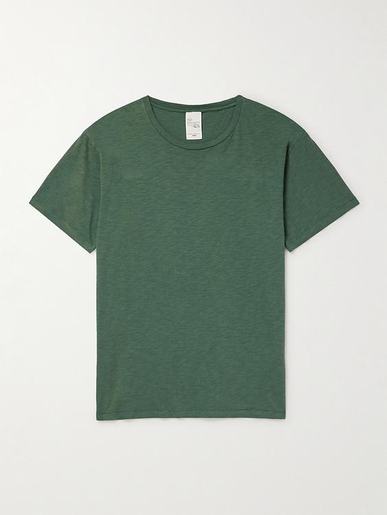 Teal t-shirt from Nudie Jeans