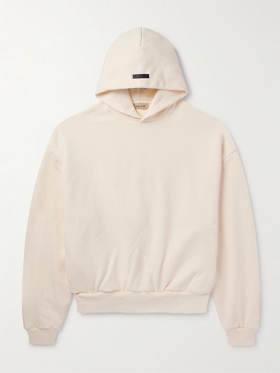 White hooded sweatshirt from Fear Of God