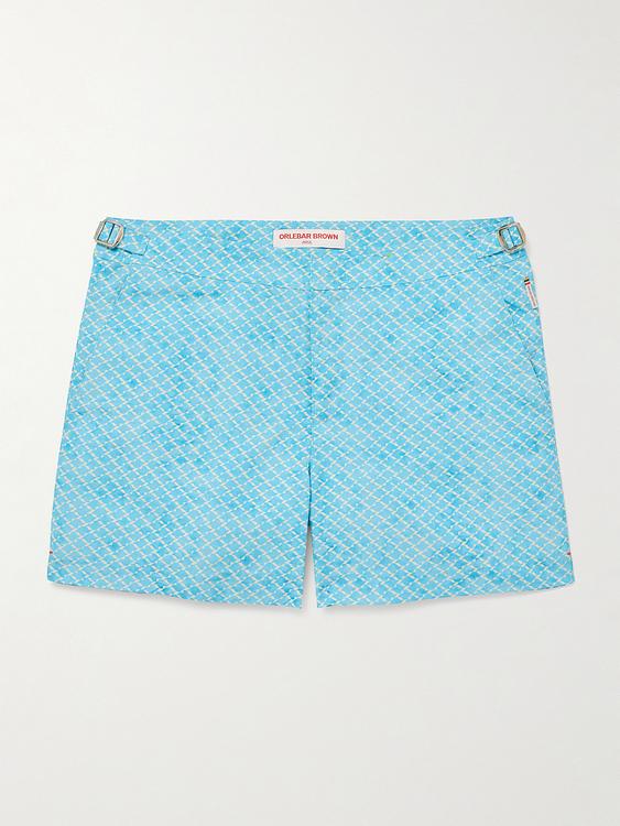 Light blue swim shorts from Orlebar Brown