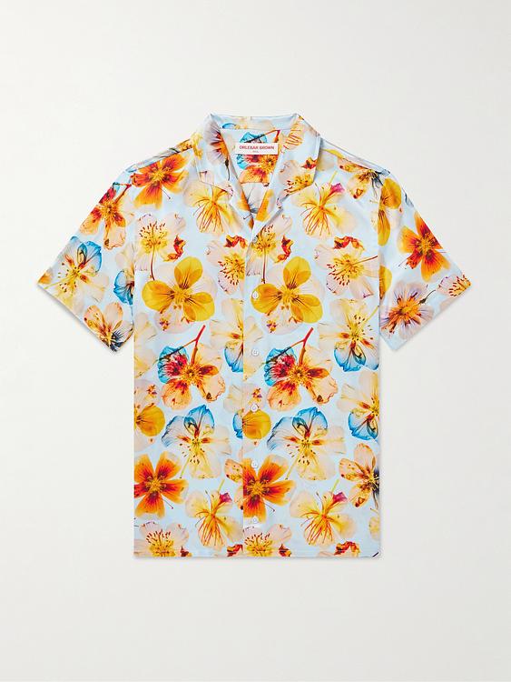 Multicolor short sleeve shirt from Orlebar Brown