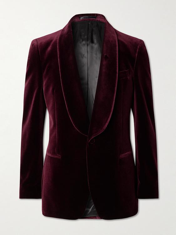 Black tuxedo jacket from Mr P.