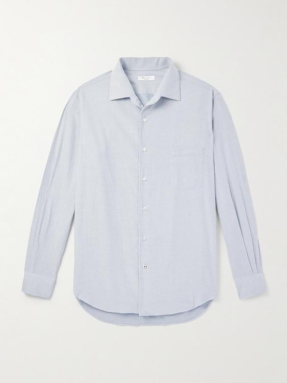 Light blue casual shirt from Loro Piana