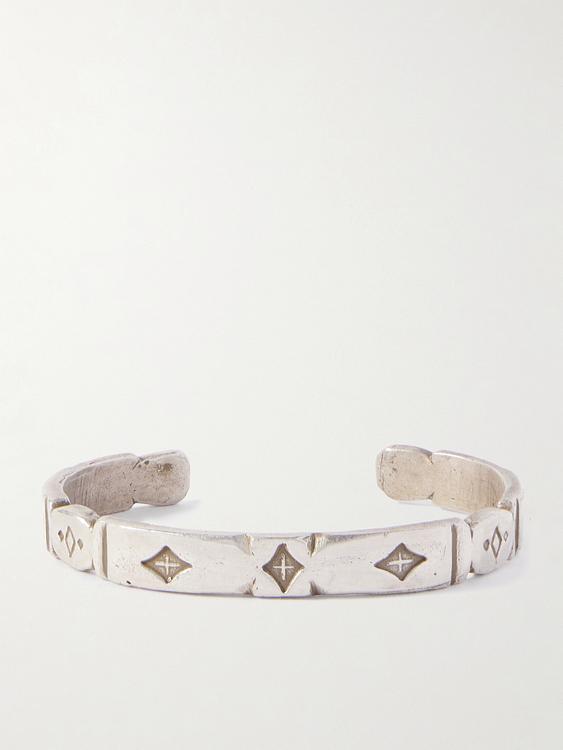 White bracelet from Peyote Bird