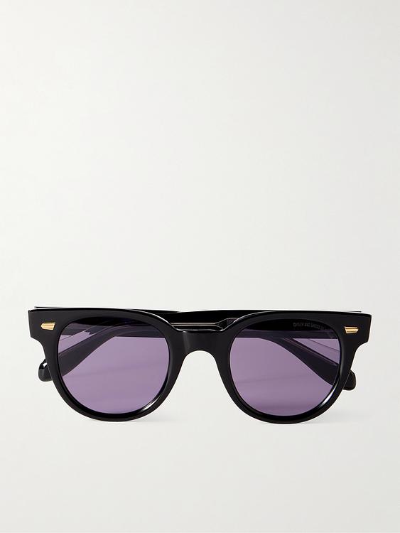 Black d-frame sunglasses from Cutler and Gross
