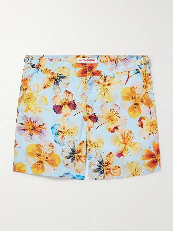 Light blue swim shorts from Orlebar Brown