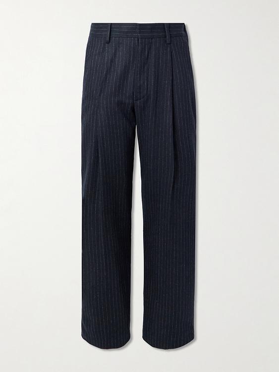 Striped black formal trousers from NN07