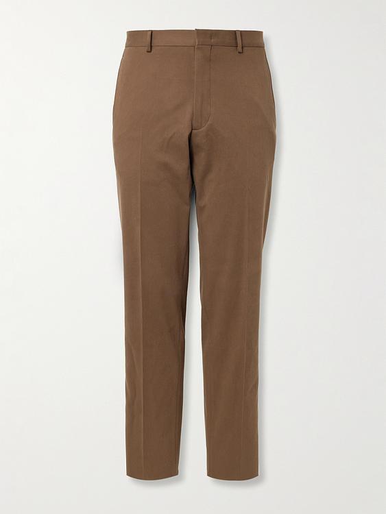 Brown chinos from Loro Piana