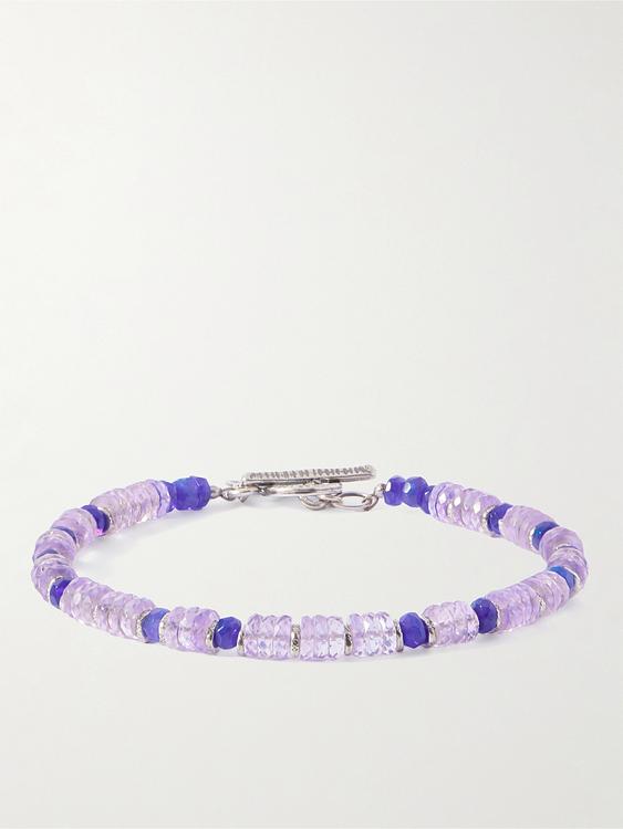 Purple bracelet from Peyote Bird