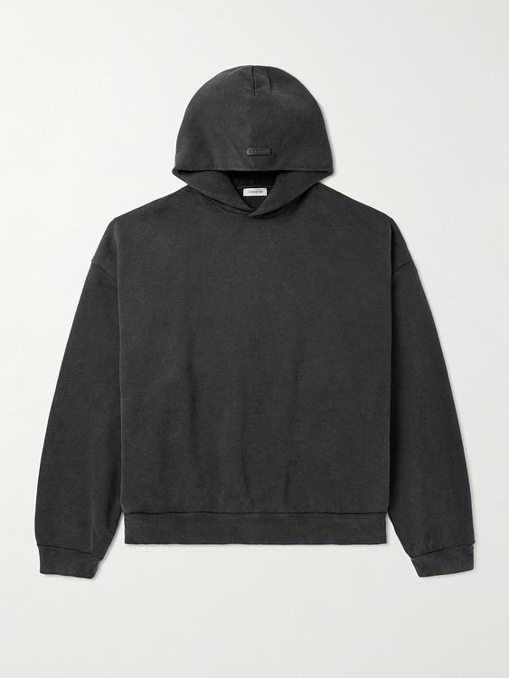 Dark grey hooded sweatshirt from Fear Of God
