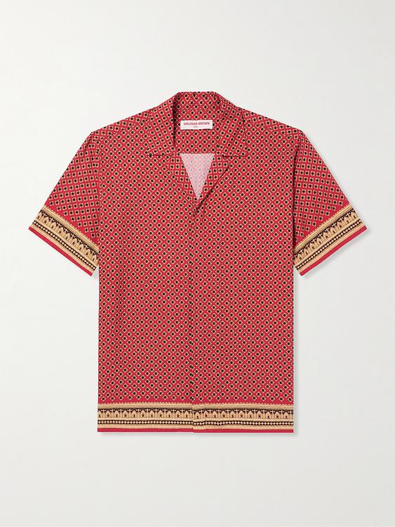 Multicolor short sleeve polo shirt from Orlebar Brown