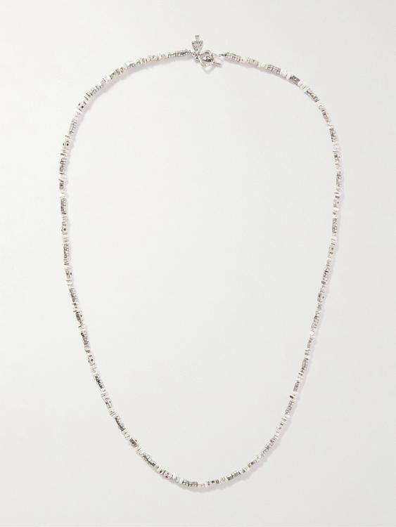 Grey necklace from Peyote Bird