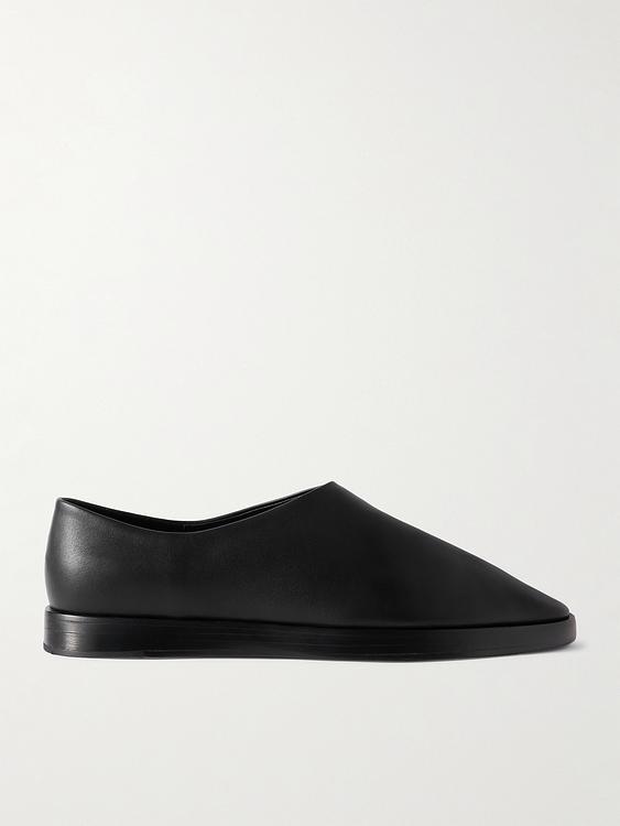 Black loafers from Fear Of God