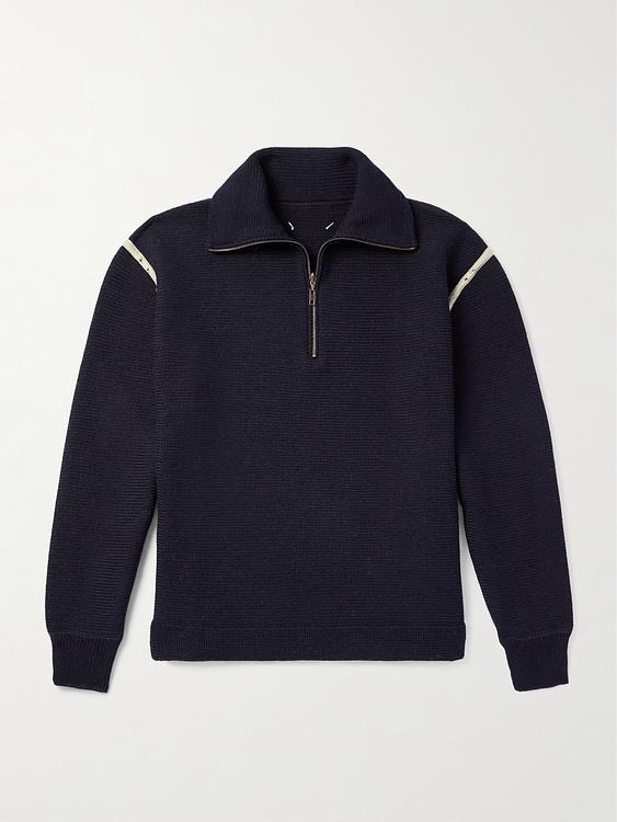 Black half-zip from Maison Margiela