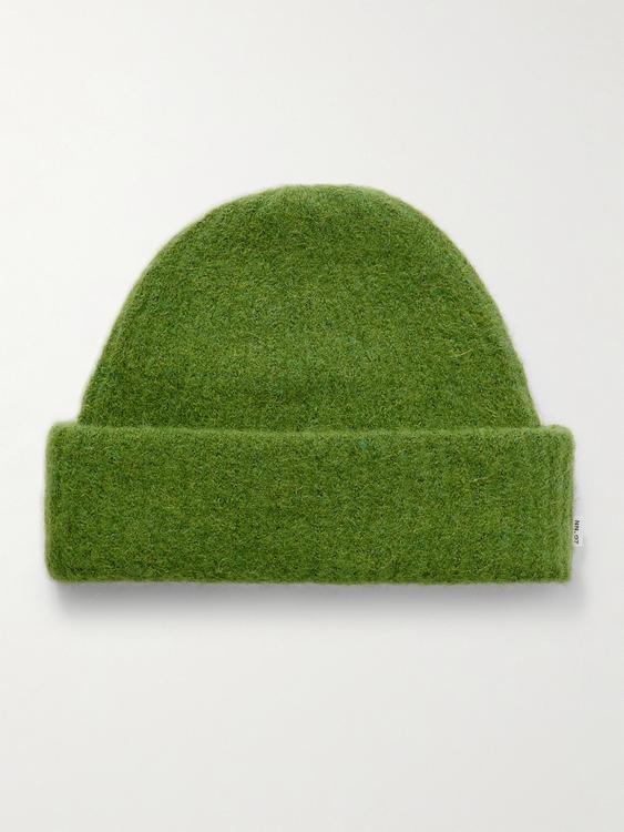 Green beanie from NN07