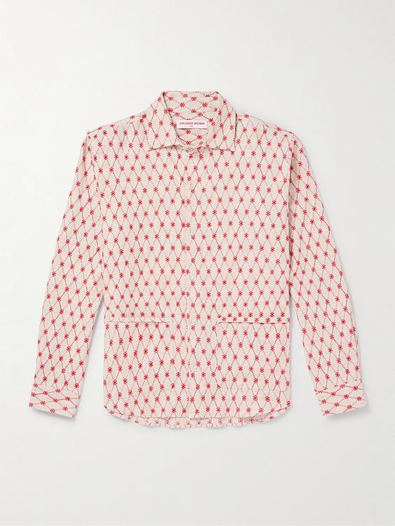 White casual shirt from Orlebar Brown