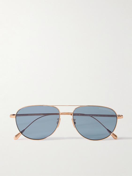Dark yellow d-frame sunglasses from Cutler and Gross