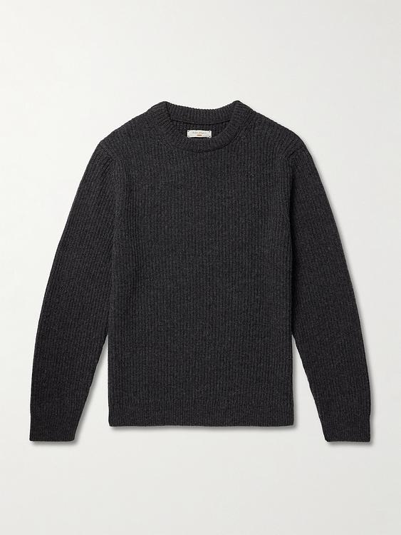 Black sweater from Nudie Jeans