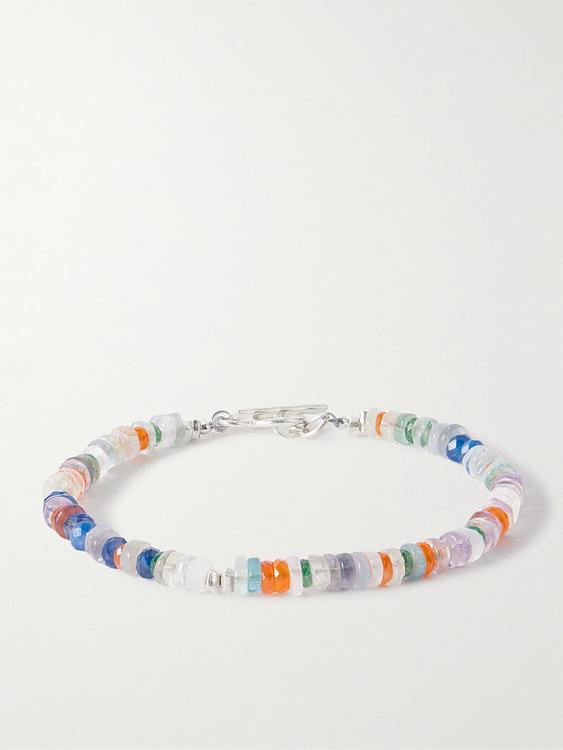 Multicolor bracelet from Peyote Bird