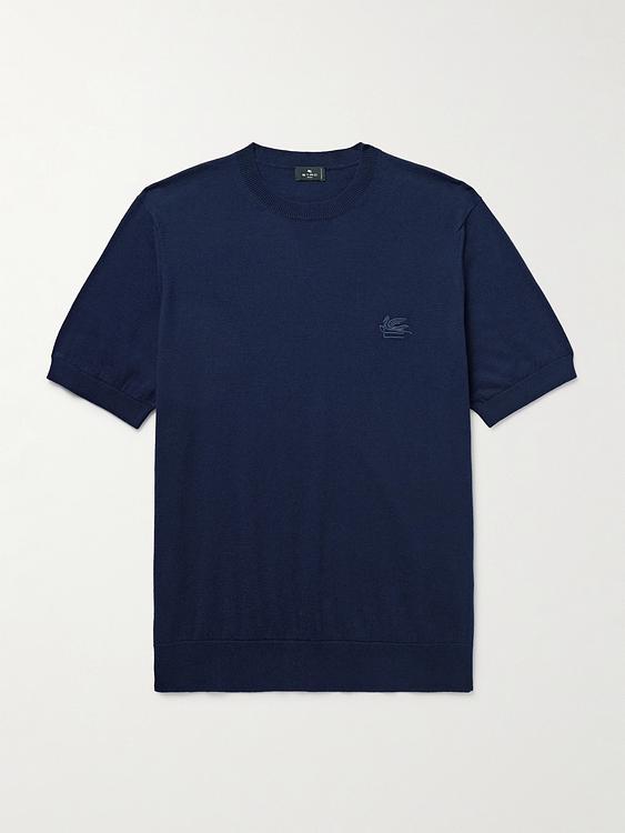 Dark blue t-shirt from Etro