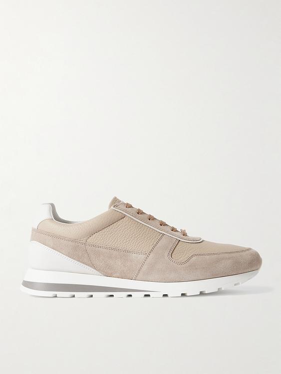 Beige sneakers from Brunello Cucinelli